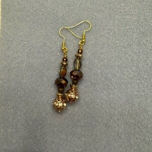 Handmade earrings with hypoallergenic hooks